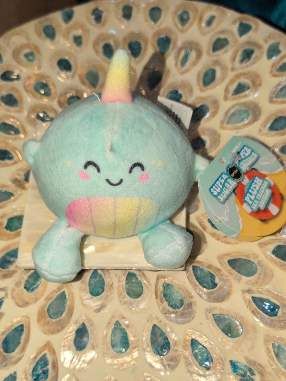 Super Duper Narwhal Squisher - Nellie -  NWT